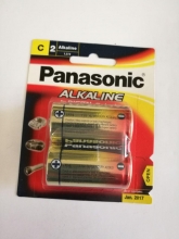 باتری آلکالاین سایز C متوسط - PANASONIC