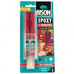 چسب دوقلو سرنگی 5 دقیقه BISON EPOXY