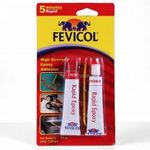 چسب دوقلو بی رنگ و شفاف 5 دقیقه FEVICOL