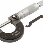 میکرومتر بیرونی 25-0 میلی متر | Outside micrometer 0 – 25 mm / 0.01 mm