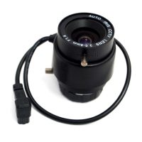 لنز مدار بسته ، 3.5-8mm Varifocal Lens F1.4 Aperture 1/3′ CS Mount Auto Iris CCTV Camera Lens