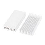 هیت سینک پره ای ، Aluminum Heatsink Cooling Board 100x50x20mm