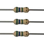 مقاوت 5/6 مگا اهم- یک چهارم وات- بسته 10 عددی