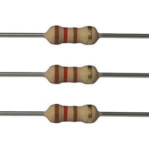 مقاوت 120 اهم- یک چهارم وات- بسته 10 عددی