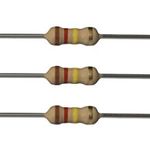 مقاوت 120 کیلو اهم- یک چهارم وات- بسته 10 عددی