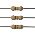 مقاوت 4/7 اهم- یک چهارم وات- بسته 10 عددی