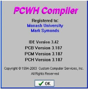 CCS C COMPILER V4.032.