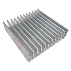 هیت سینک 12 پره آلومینیومی 100X100X25mm