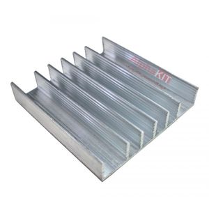 هیت سینک شانه ای آلومینیومی 58X55X10mm