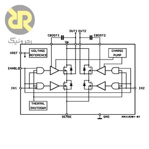 آی سی درایور موتور L6203