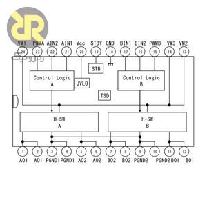 آی سی درایور موتور TB6612FNG