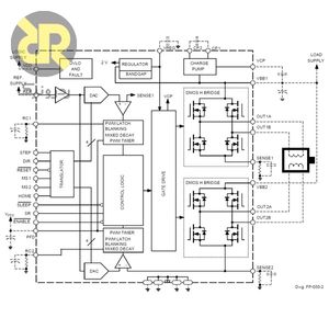 آی سی درایور استپر موتور A3977SLPTR