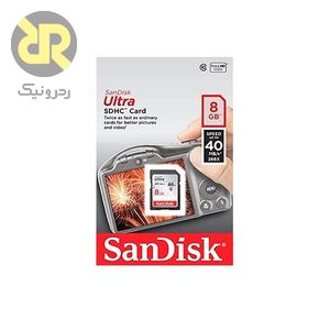 کارت حافظه SDHC سن دیسک مدل Ultra 40MBps 8GB