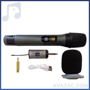 میکروفون بیسیم دستی فیلم برداری هاش اف مدل HF-S5