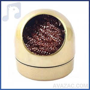 تمیز کننده نوک هویه سیمی + پایه طلایی WXJ