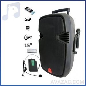 باند پرتابل شارژی 15 اینچ فولکای مدل FOLKIE DJ15