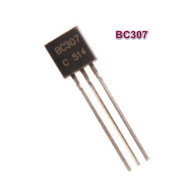 ترانزیستو BC307 پکیج TO-92 بسته 50 عددی ترانزیستور PNP