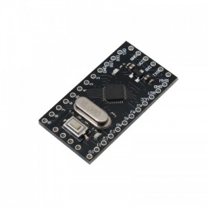برد آردوینو Pro Mini دارای پردازنده مرکزی ATMEGA168 و ولتاژ کاری 3.3V