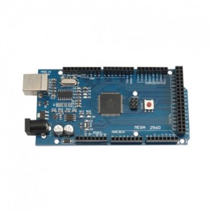 برد آردوینو MEGA R3 دارای پردازنده مرکزی ATMega2560 و چیپ مبدل CH340