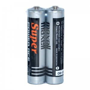 باطری نیم قلمی  2 عددی maxell