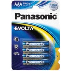 باطری نیم قلمی آلکالین 4 عددی پاناسونیک