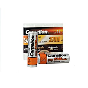 باطری قلمی شارژی 2 عددی کملیون2300mAh