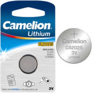 باطری لیتیوم سکه ای LITHIUM 3V CR2025 Camelion