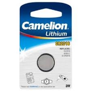 باطری لیتیوم سکه ای LITHIUM 3V CR2016 Camelion