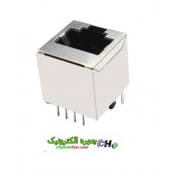 سوکت شبکه صاف فلزی  RJ45