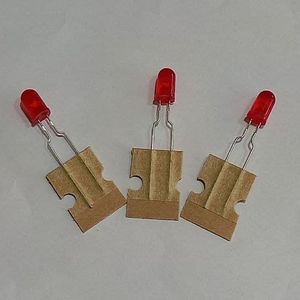LED مات قرمز- 5 میل- بسته 10 عددی