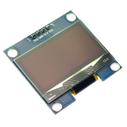 ماژول نمایشگر OLED تک رنگ 1.3 اینچ دارای ارتباط I2C