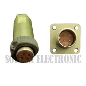 کانکتور 4 پین طلایی روسی РС4ТВ