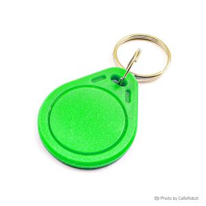 تگ RFID سر کلیدی فرکانس IC key ) 13.56MHz ) رنگ سبز
