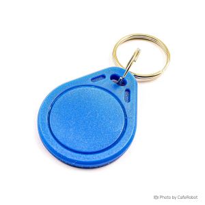 تگ RFID سر کلیدی دارای فرکانس IC key ) 13.56MHz ) رنگ آبی