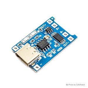 ماژول شارژر باتری لیتیومی 1 آمپر Tp4056 با رابط USB TYPE-C