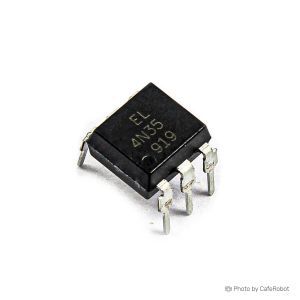 اپتوکوپلر EL4N35 تایوانی - EL4N35 4N35 DIP6 optocoupler