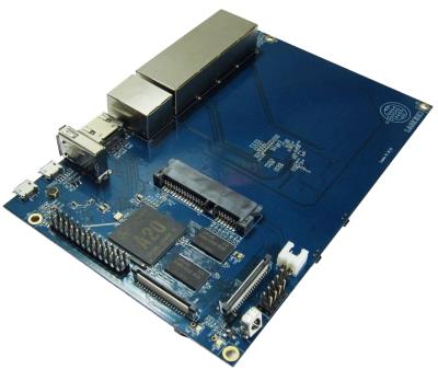 Banana Pi R1 Router Board، بنانا پای آر 1 روتر سیستم عامل دار با پردازنده دو هسته ای آلوینر و معماری کرتکس A7