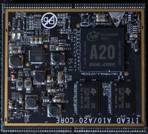 Iteaduino plus A20 Core board _ آی تدوینو ای 20 کور برد با پردازنده آرم کرتکس A7 و دو هسته ای