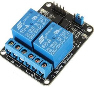 5V10A two-way relay optocoupler module