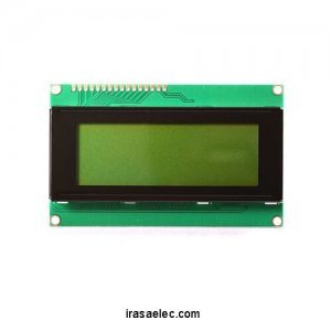 LCD کاراکتری 4X20 بک لایت سبز