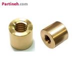 مهره لیداسکرو استوانه ای برنزی قطر 18 گام 4 میلیمتر مدل HBD کنتی Conti