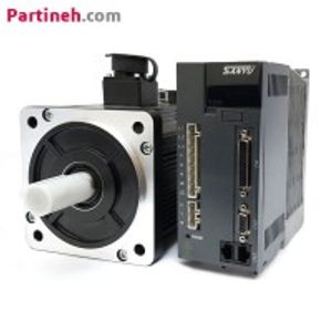 سروو موتور سانیو مدل 750w-3000RPM گشتاور 2.4 نیوتن متر (ترمزدار)