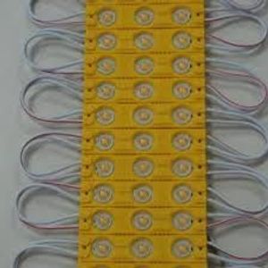 بلوکی  زرد 12 ولت لنز دار