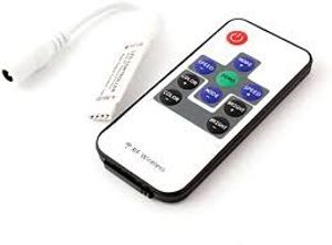 ریموت کنترل 12 ولت RGB آدامسی RF