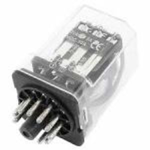 رله 220ولت 3کنتاکت 10آمپر 11پین گرد صنعتی