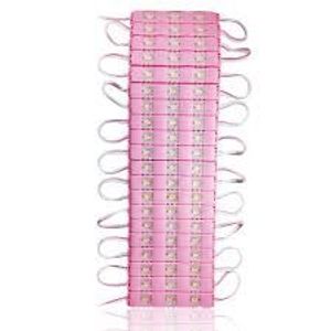 بلوکی صورتی 12 ولت لنز دار