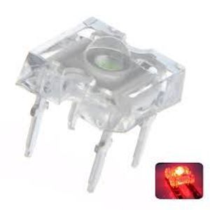 LED 4PIN REDمربع(5تایی)