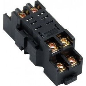 سوکت رله 8 پین پهن 10 آمپر ریلی