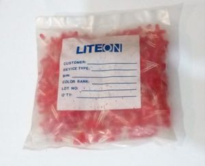 LED قرمز 5 میلیمتر مات سر گرد (بسته 1000 تایی) برند LITEON