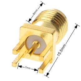 Connector SMA Jack (Female) ST 8mm | 00
